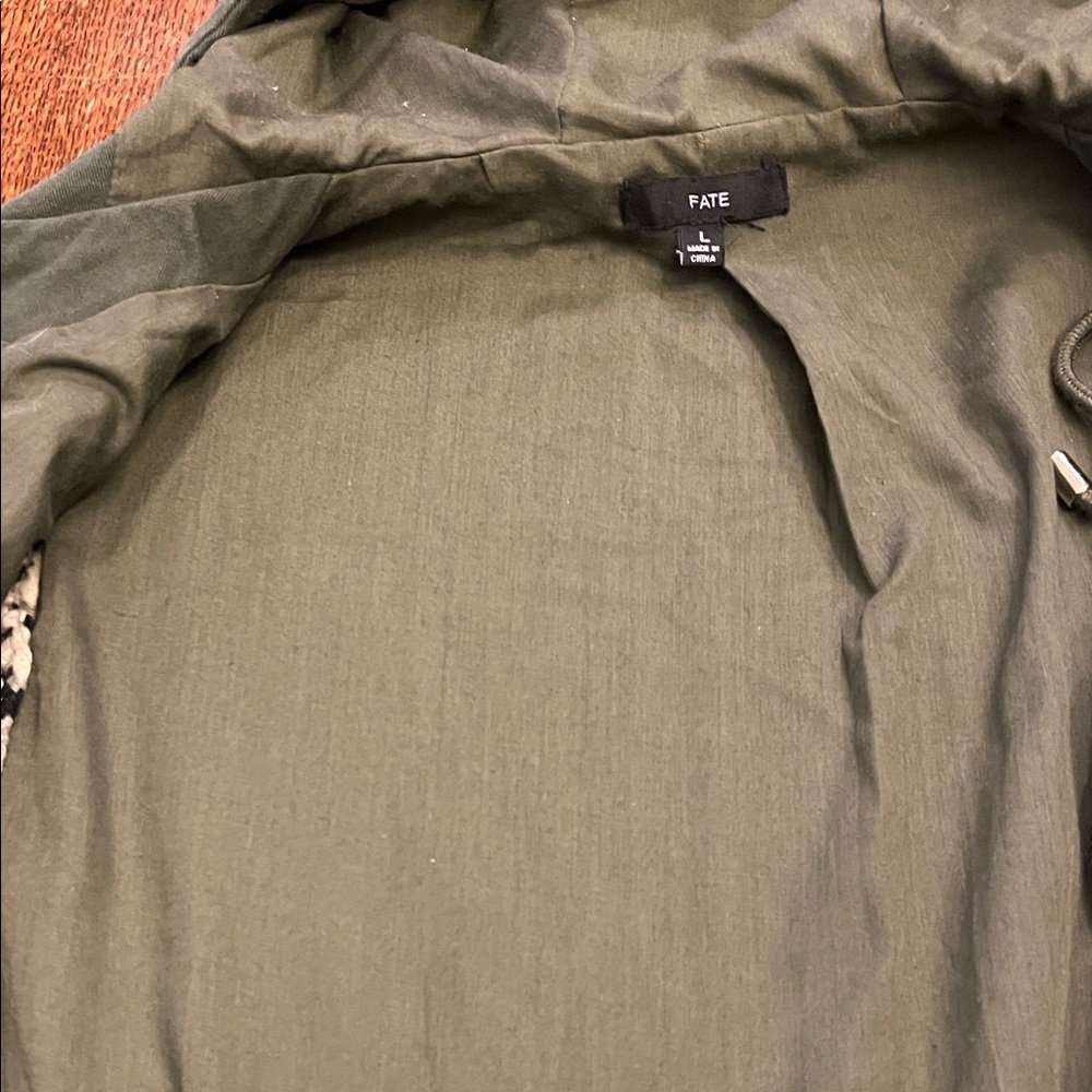 Fate Olive Green Jacket size L - Picture 7 of 12